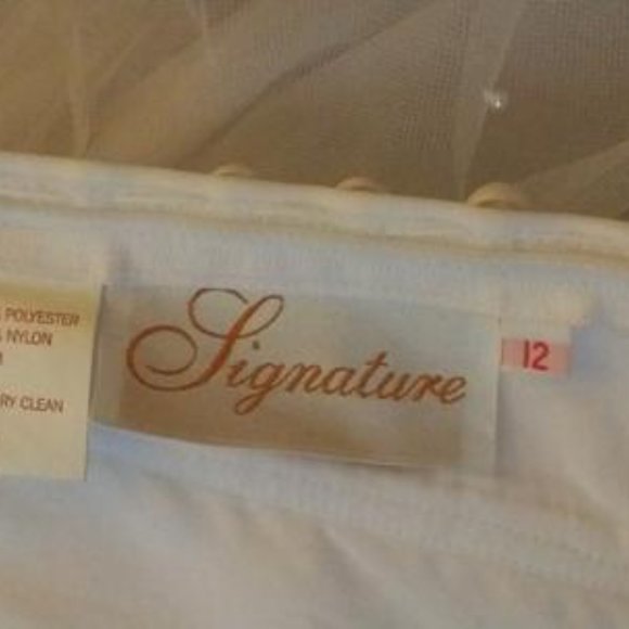 Signature by Robbie Bee Tulle Beaded Ballgown - Picture 10 of 16